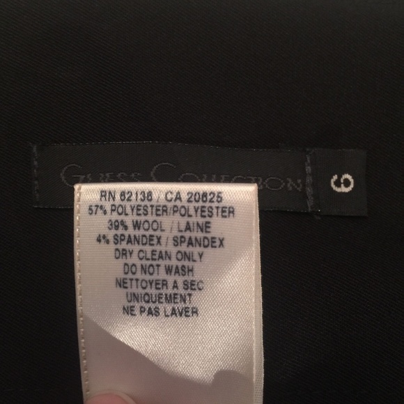 Guess Collection Vintage Black Mini Skirt Size 6 - Picture 4 of 6